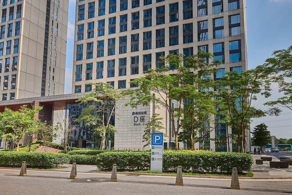 Guangzhou Heefun Apartment - Poly World Trading Center Shajing Exteriör bild