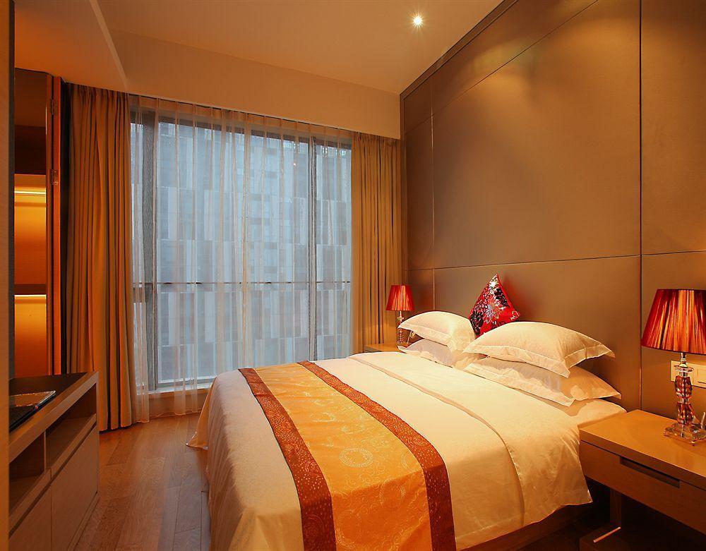 Guangzhou Heefun Apartment - Poly World Trading Center Shajing Exteriör bild
